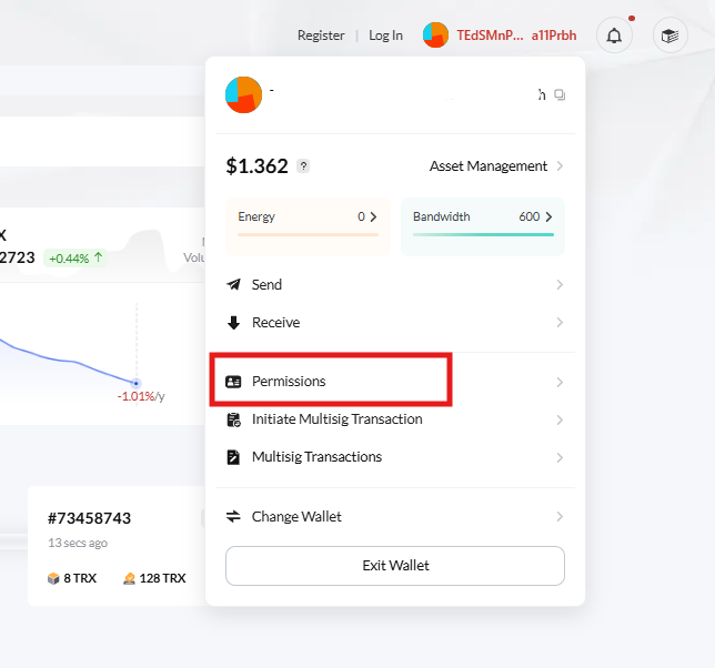 permissions ledger
