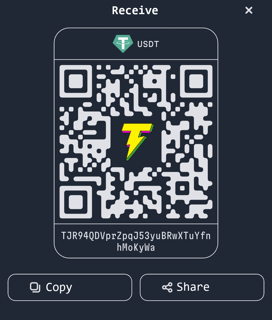 Crypto QR Code