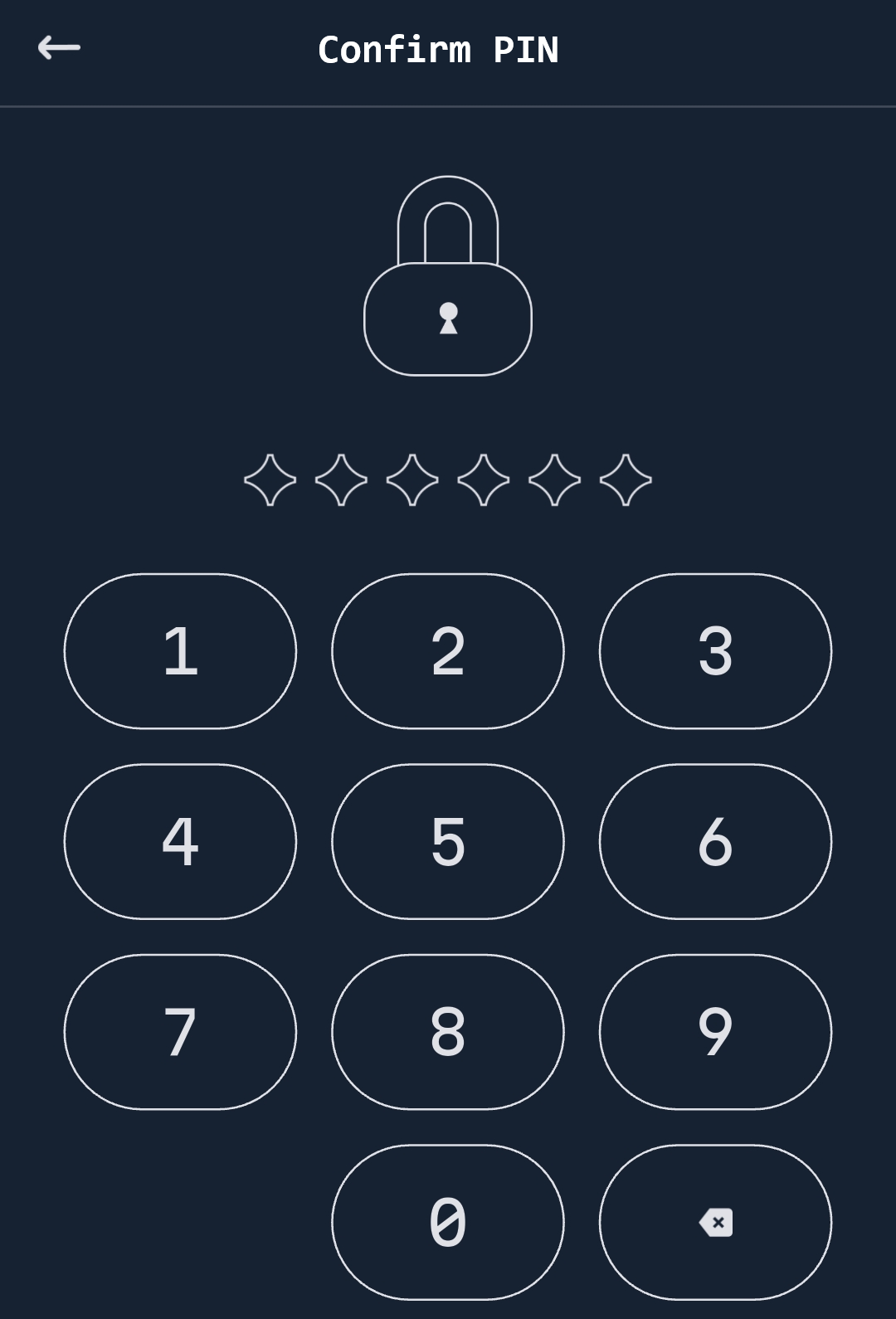 Pin code